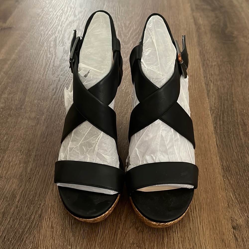 New, never worn. Jessica Simpson wedges.